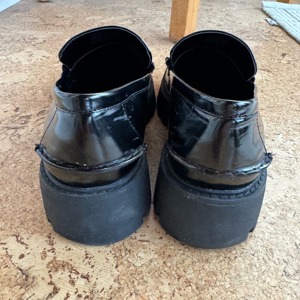 Open Edit Heather Platform Bit Loafer Size 9 - image 4